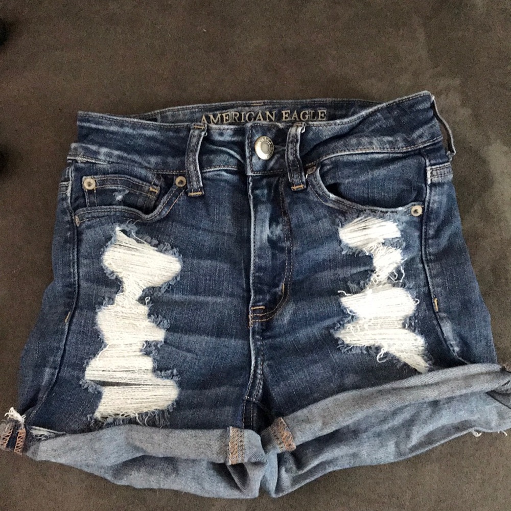 AE shorts, high waisted